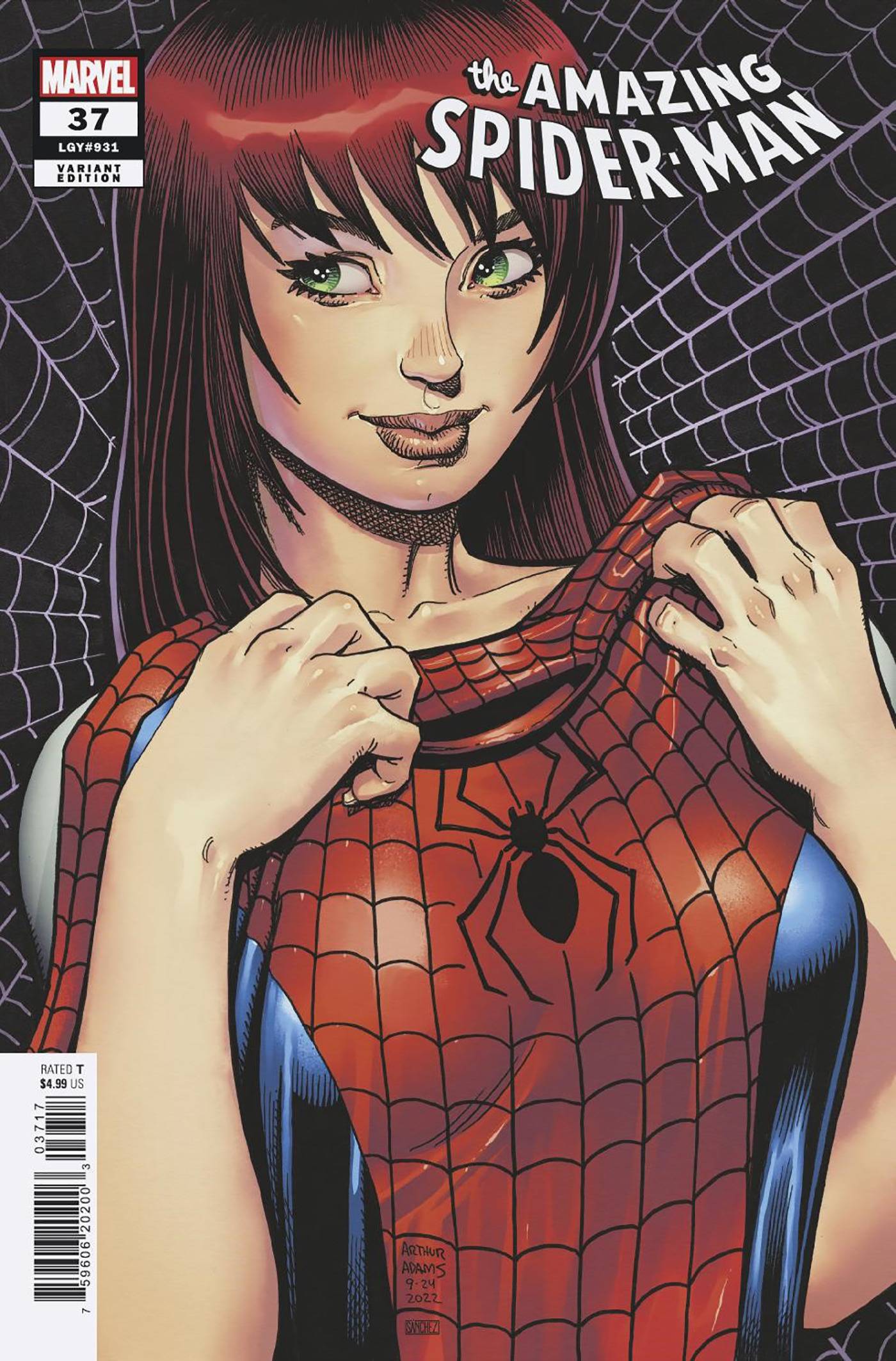 AUG230727 - AMAZING SPIDER-MAN #36 JOHN ROMITA JR JOHN ROMITA SR