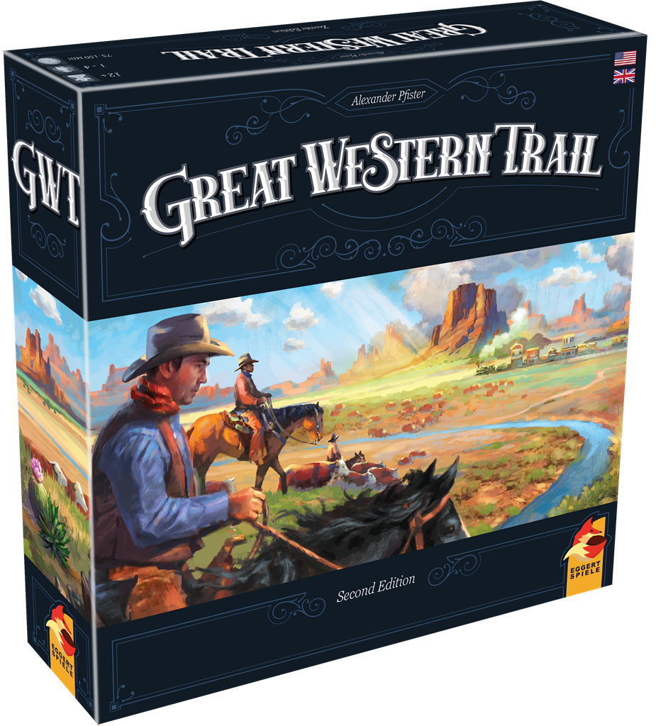 GREAT WESTERN TRAIL RAILS TO THE NORTH 2ND ED. - Board Games