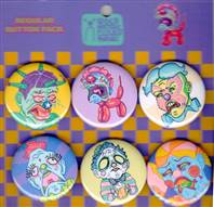 UGLY CLOWN BUTTON SET REGULAR