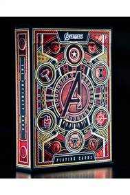 AVENGERS - THE INFINITY SAGA PLAYING CARDS RED VERSION